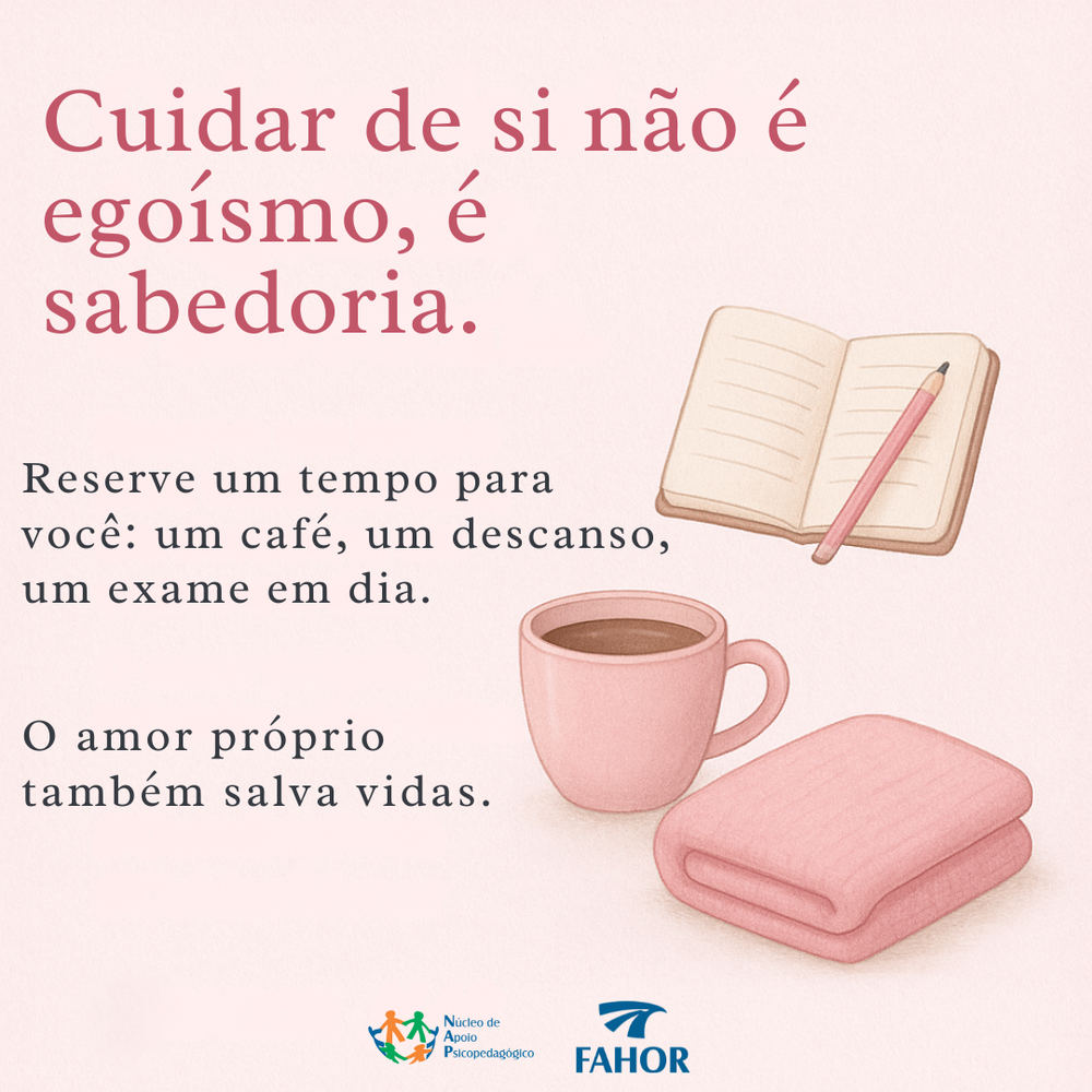 Mês rosa, mês de lembrar que se cuidar também é um ato de amor e fé. Que Deus nos dé força, saúde e paz para florescer. Se cuida, se ama e confia em Deus. (2).png